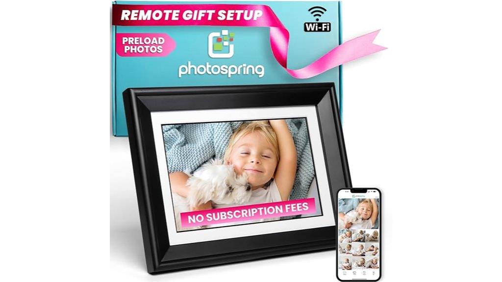 10 inch wifi touch frame