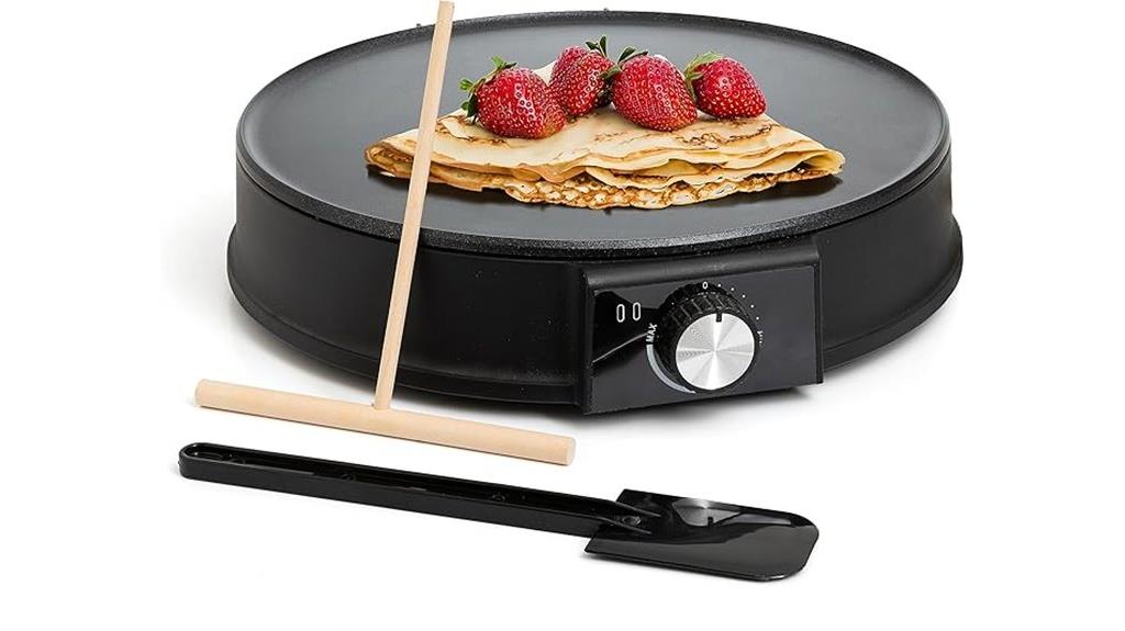 12 inch electric griddle