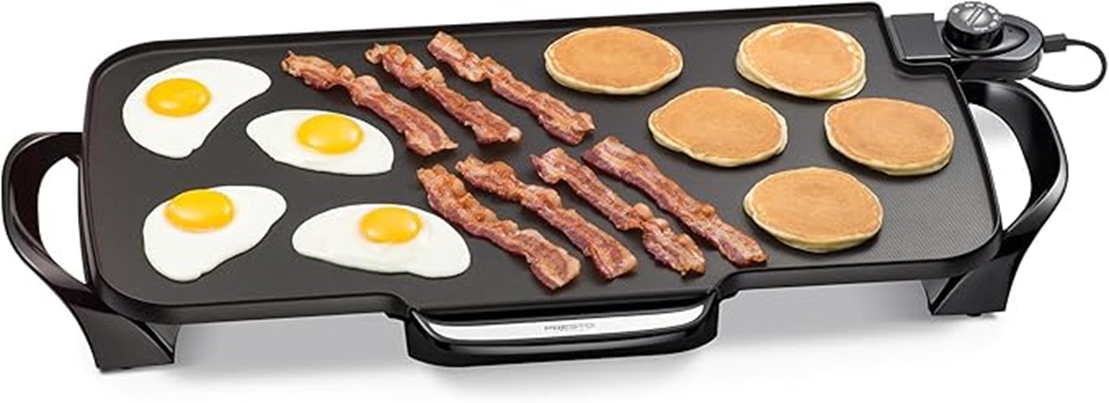 22 inch removable handle griddle