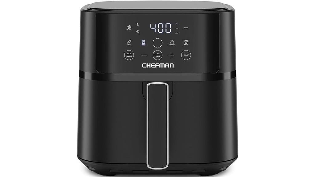6 quart touchscreen air fryer