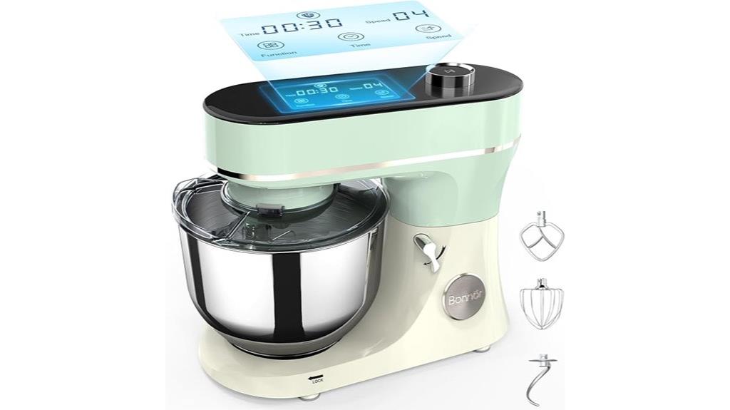 6 quart touchscreen mixer