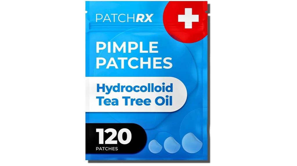 acne patches with tea