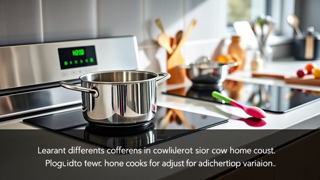 adjust for appliance differences