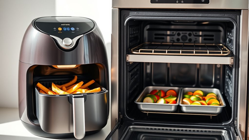 air fryer heats quickly