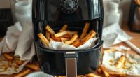 air fryer usage errors