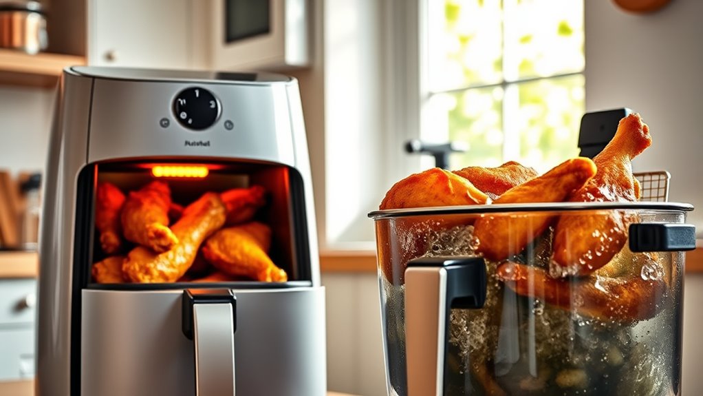 air frying versus traditional frying