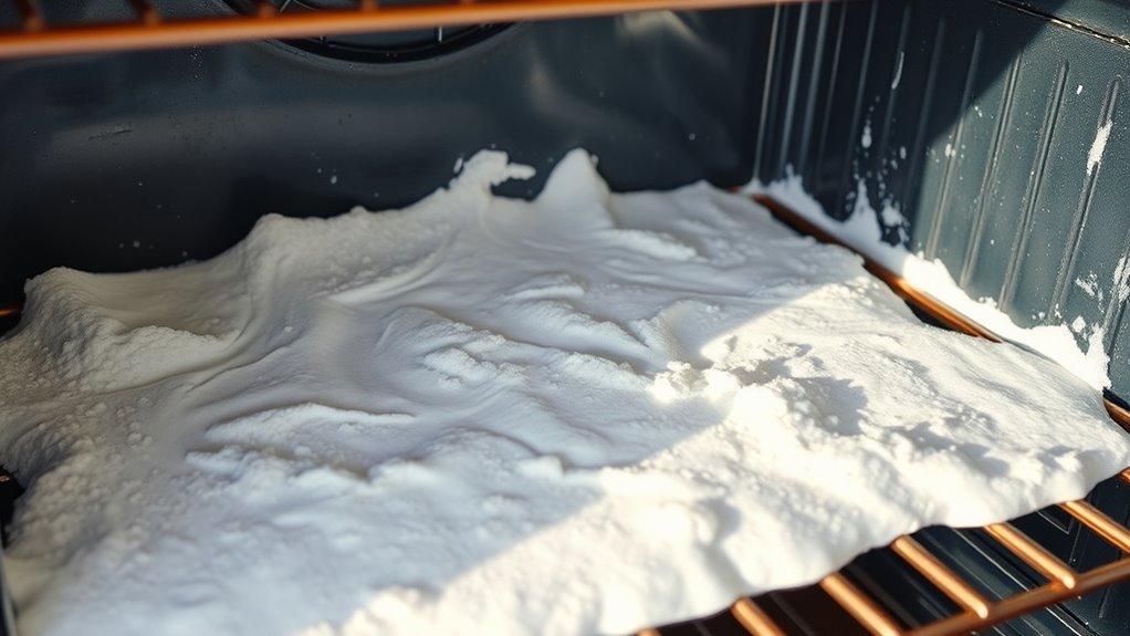 apply baking soda soak overnight