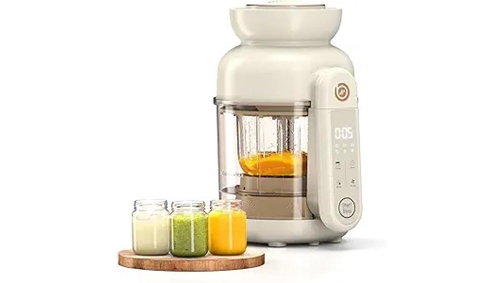 automatic baby food preparation