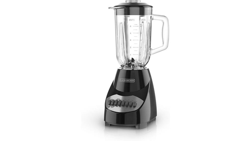 black decker blender with glass