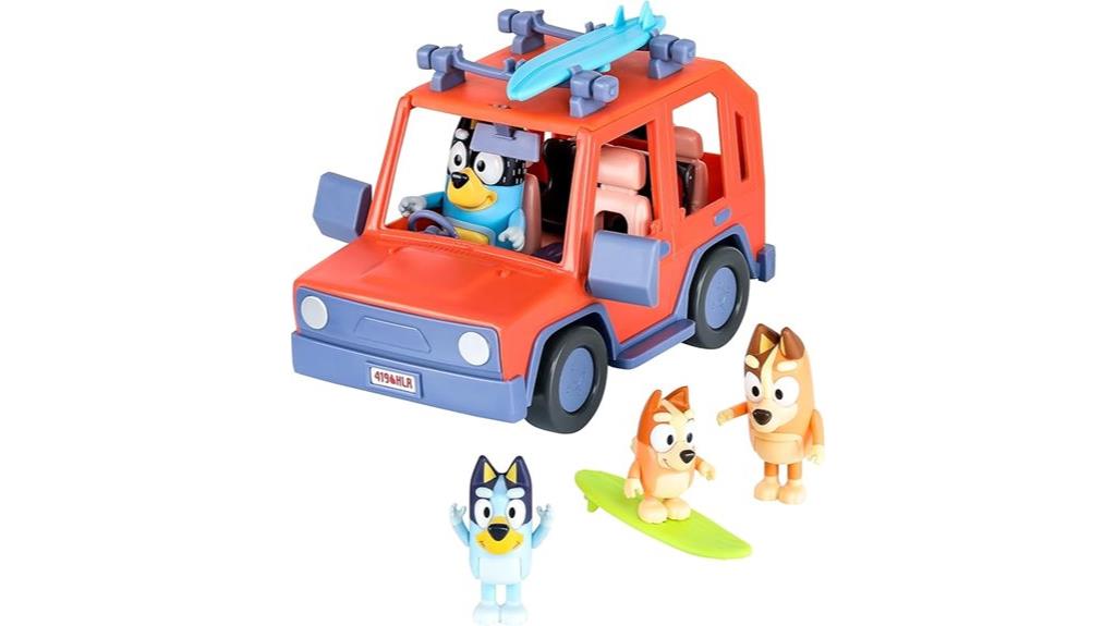 bluey family toy vehicle