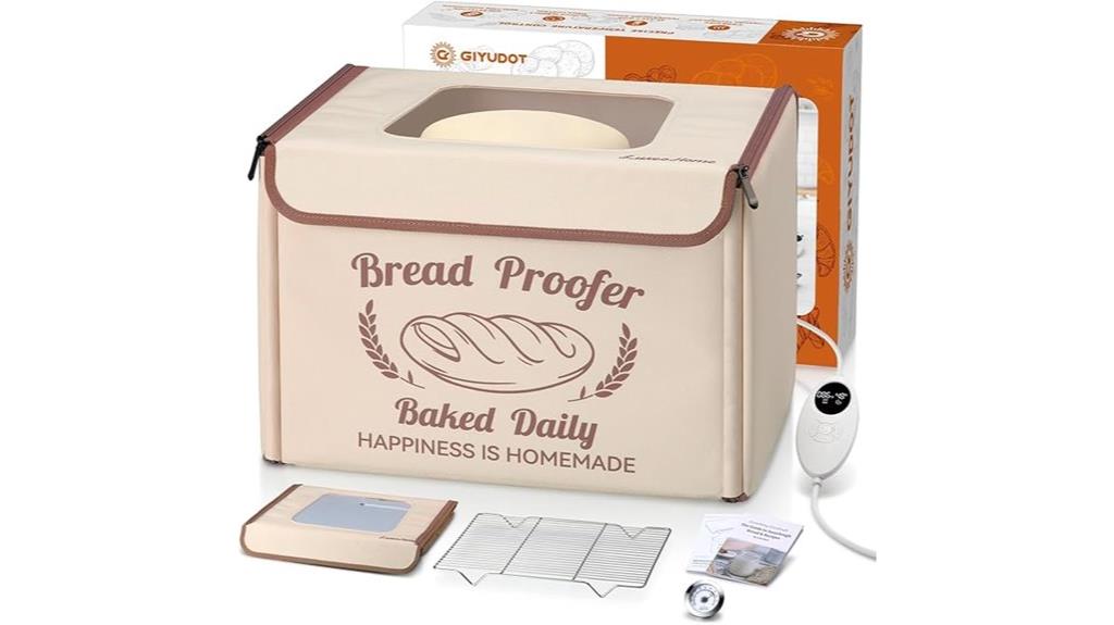 bread proofing box controls
