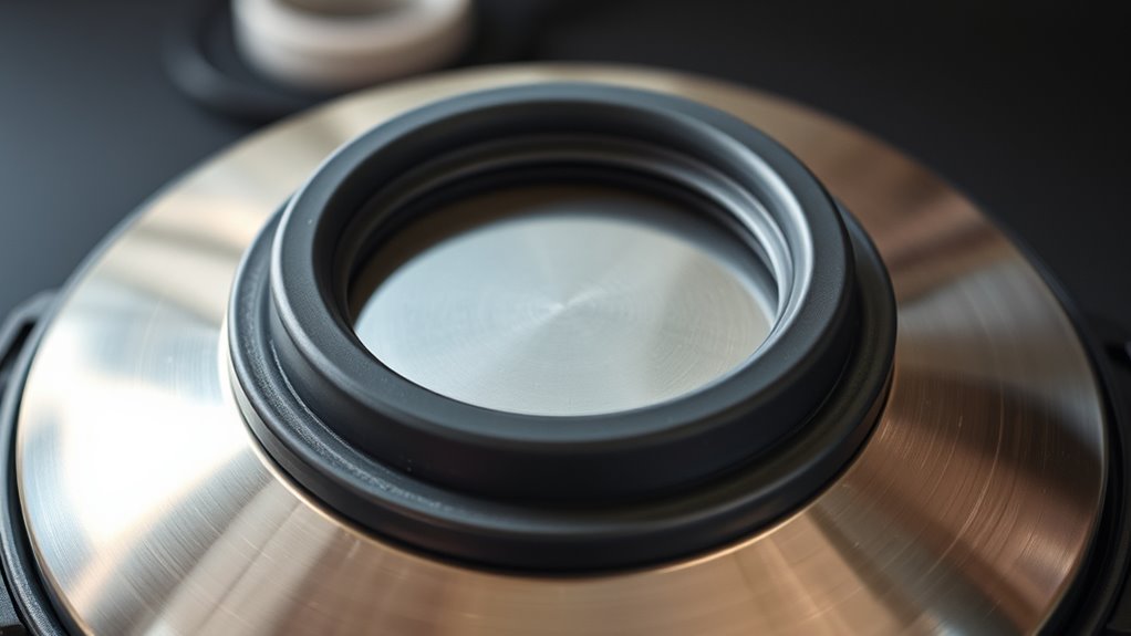 check sealing ring properly