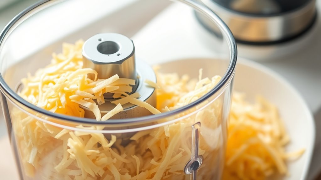 cheese shredding food processor factors