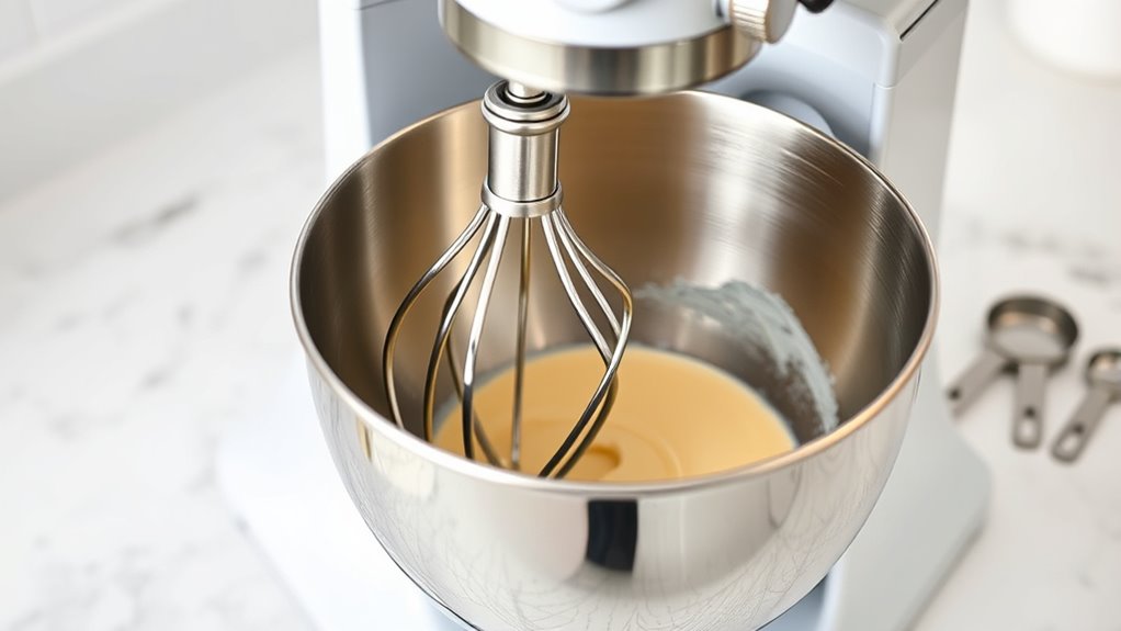 choose appropriate mixing bowls