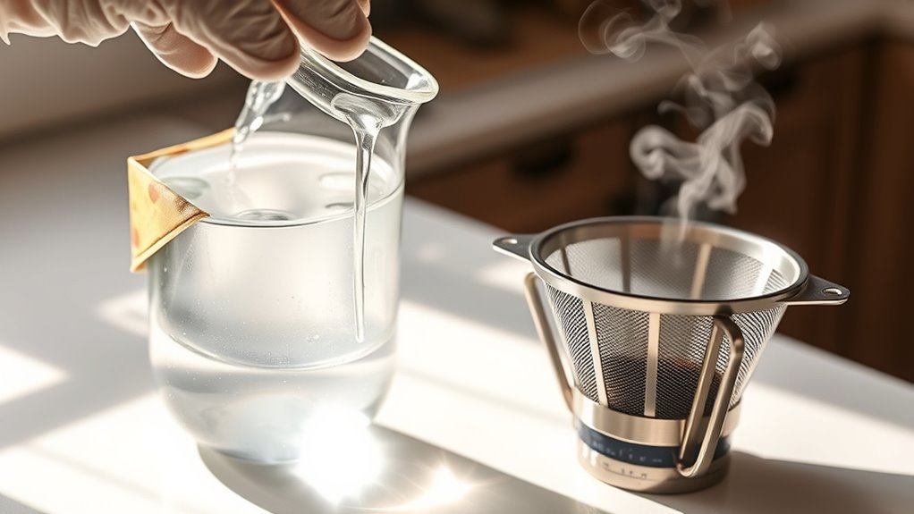 clean filters and carafe regularly