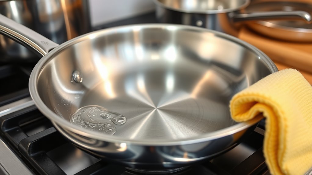 clean polish prevent sticking