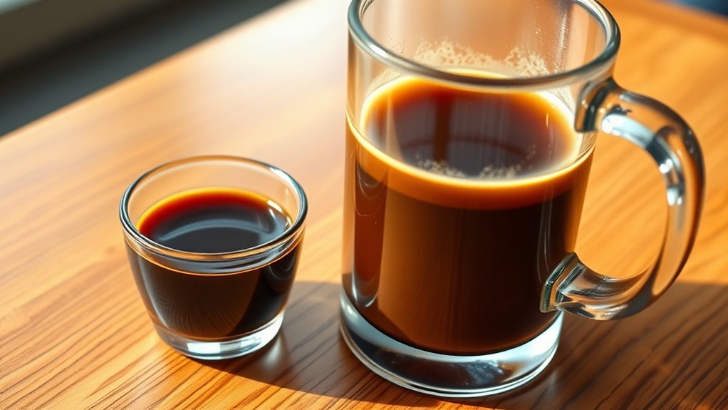 coffee portion size impact