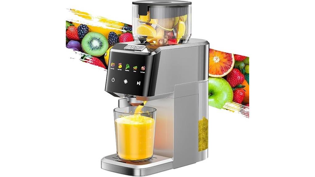 cold press juicer chute