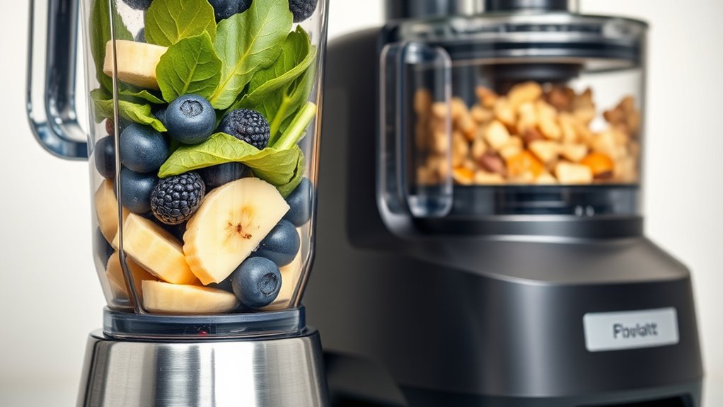 comparison of blending appliances