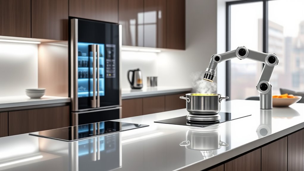 connected smart kitchen appliances