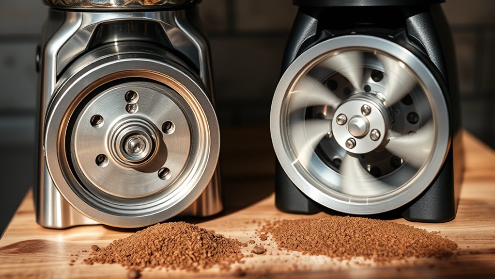 consistent uniform coffee grounds