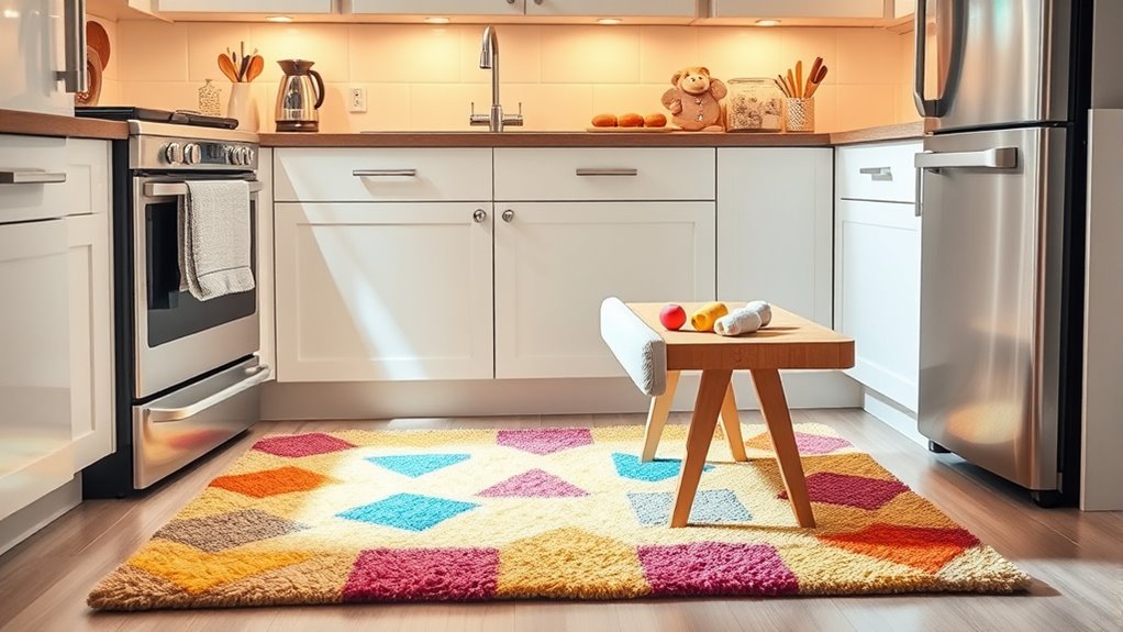 create safe child play area