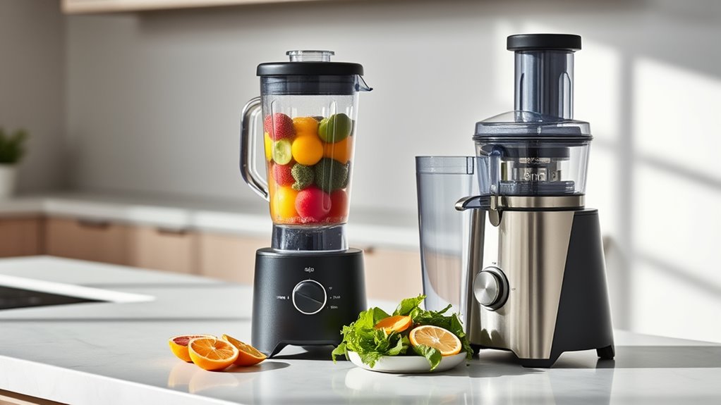 customizable easy clean blending