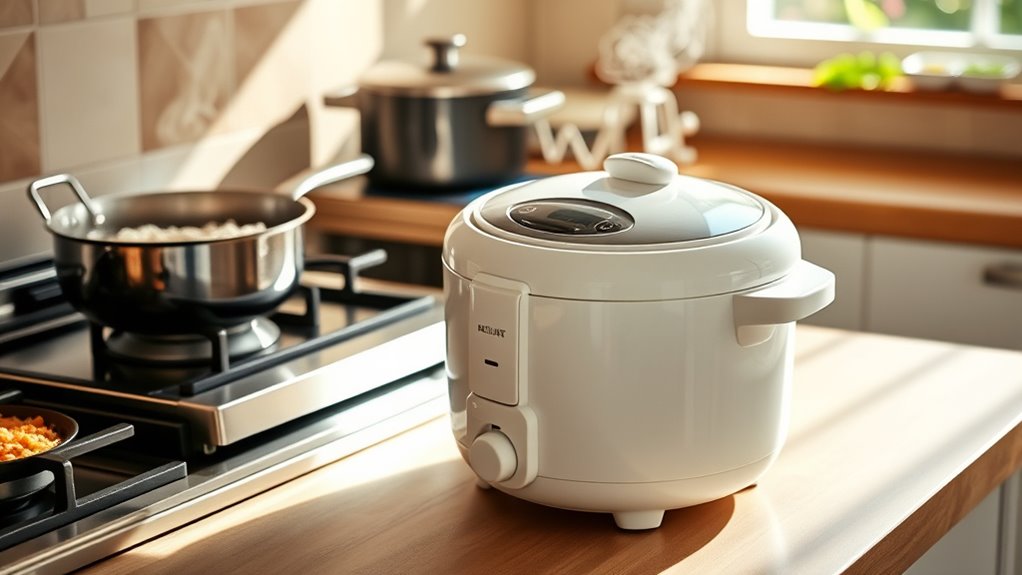 efficient consistent rice cooking