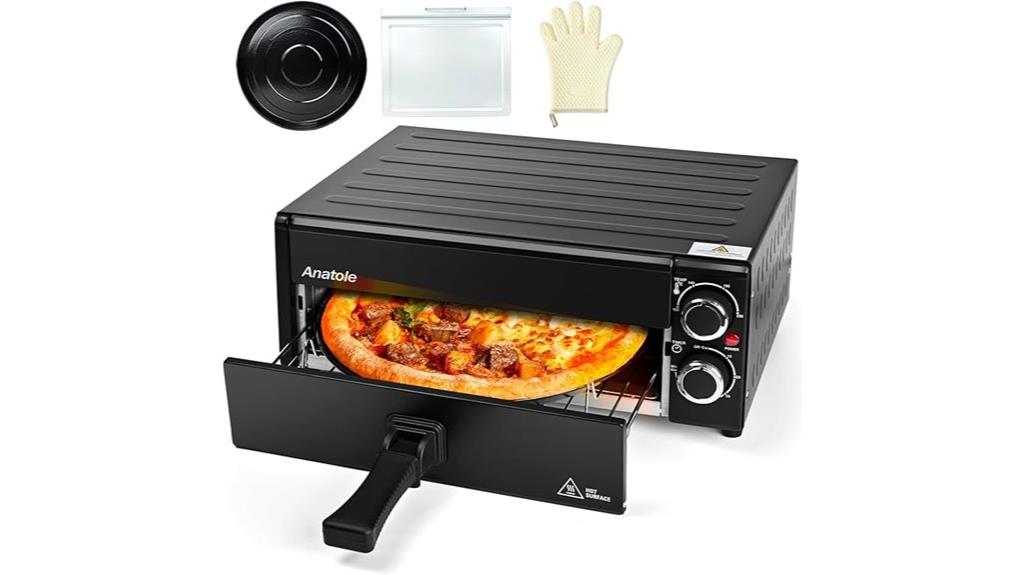 electric 12 inch pizza oven