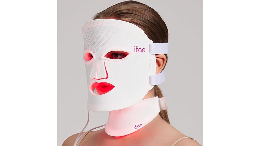 face and neck red light therapy
