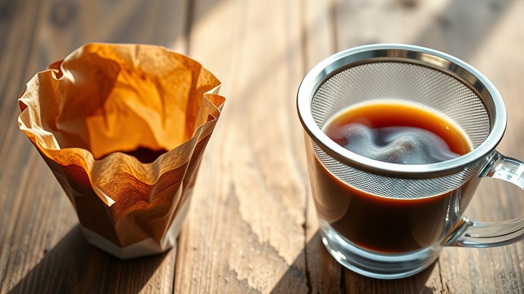 filter choice impacts coffee flavor