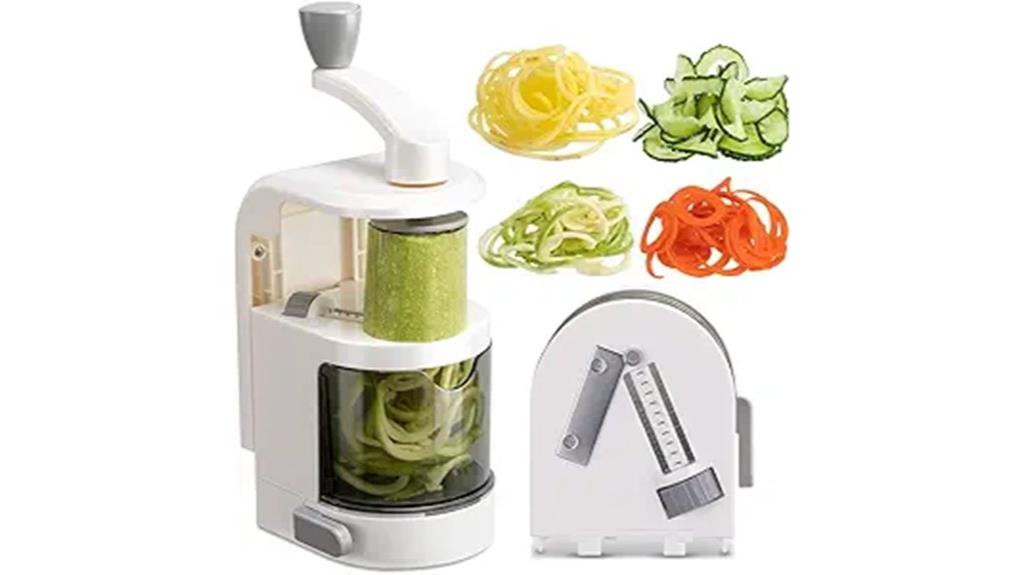 four in one veggie spiralizer