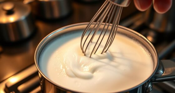 frothing milk without equipment