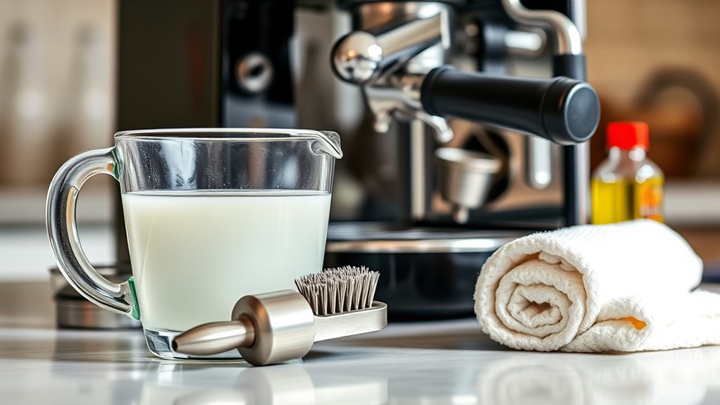 gather proper descaling supplies