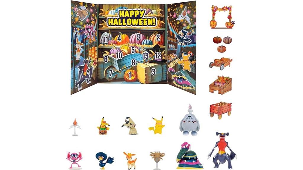 halloween themed pokemon calendar