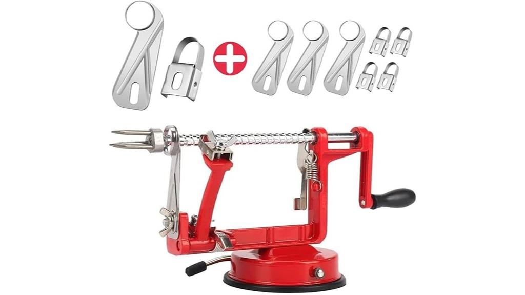 heavy duty stainless steel apple peeler
