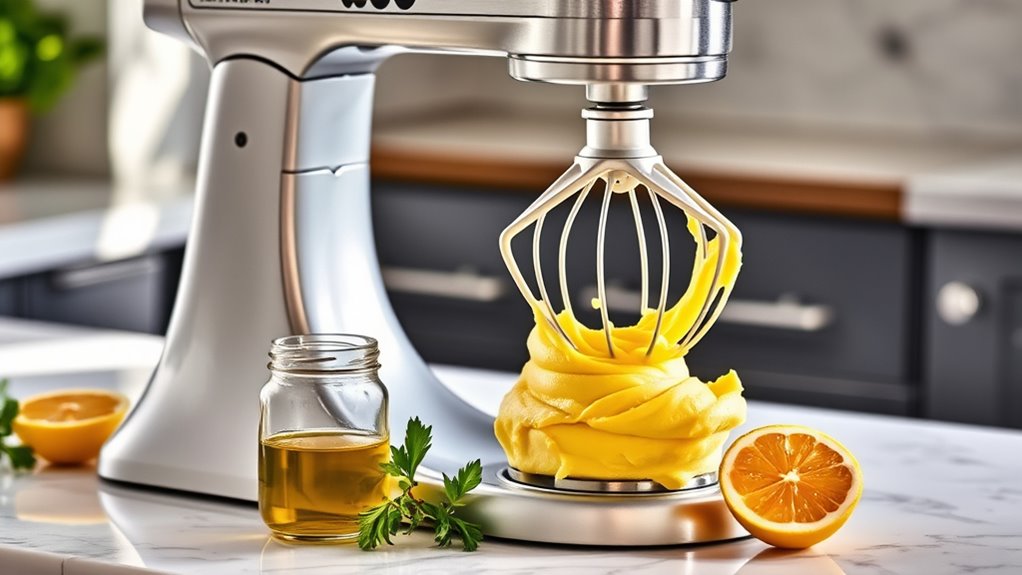 homemade butter and oils