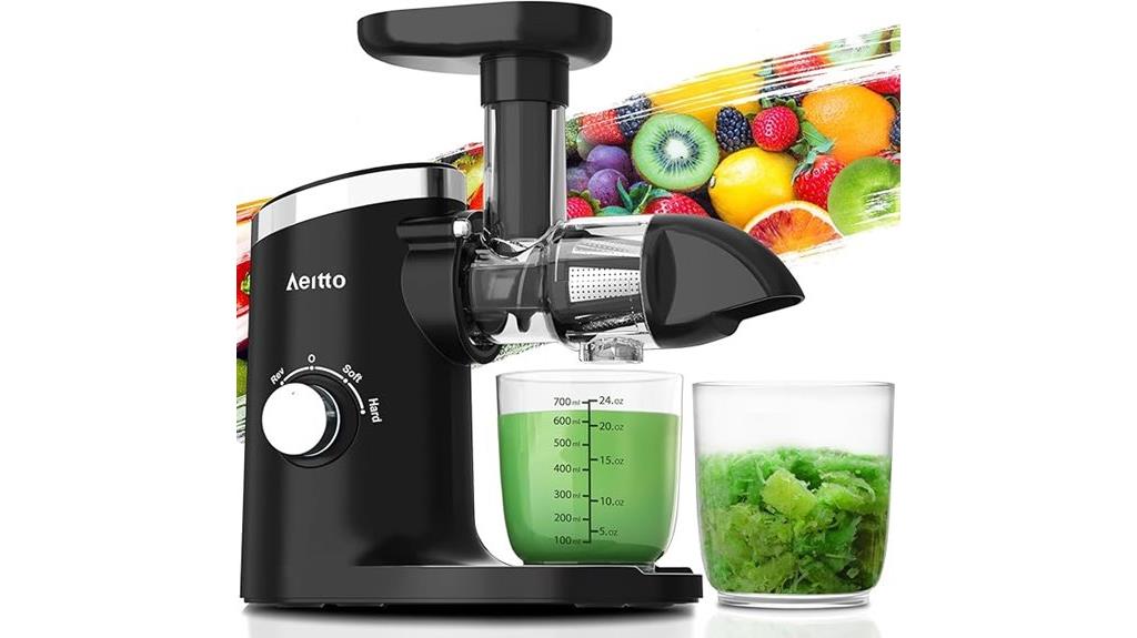 horizontal cold press juicer
