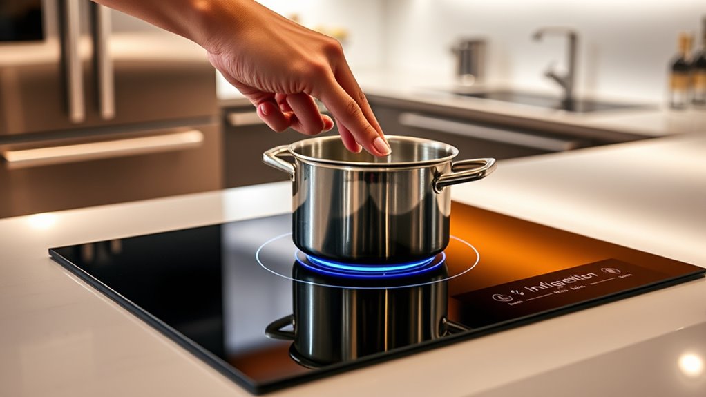 how induction cooking works