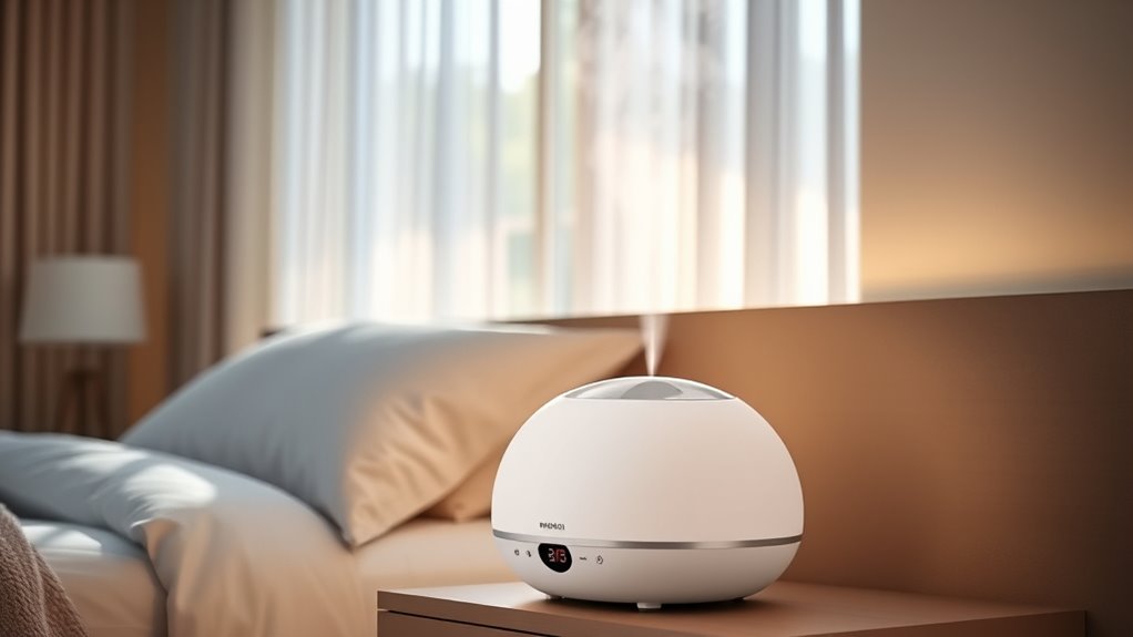 humidifier features for comfort
