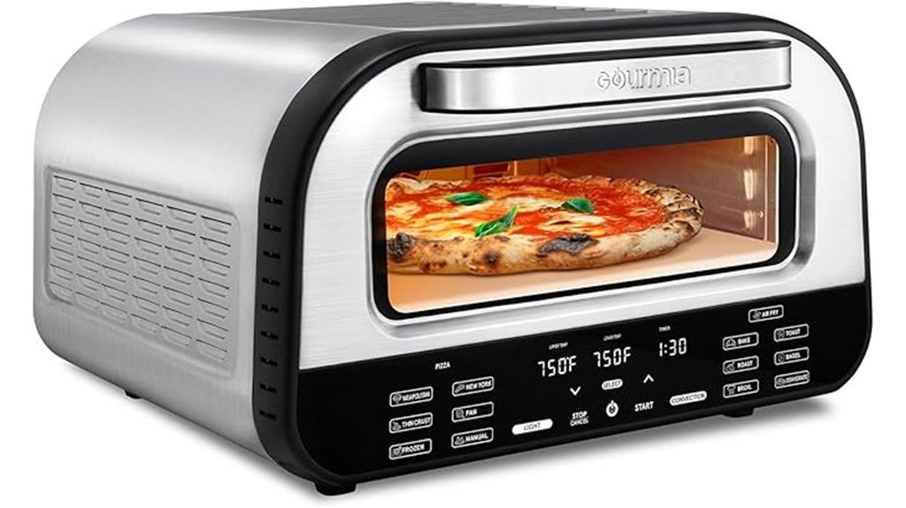 indoor pizza and air fryer