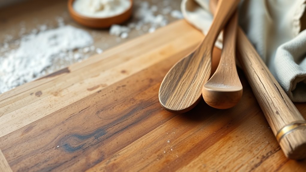 inspect for cracks and stains