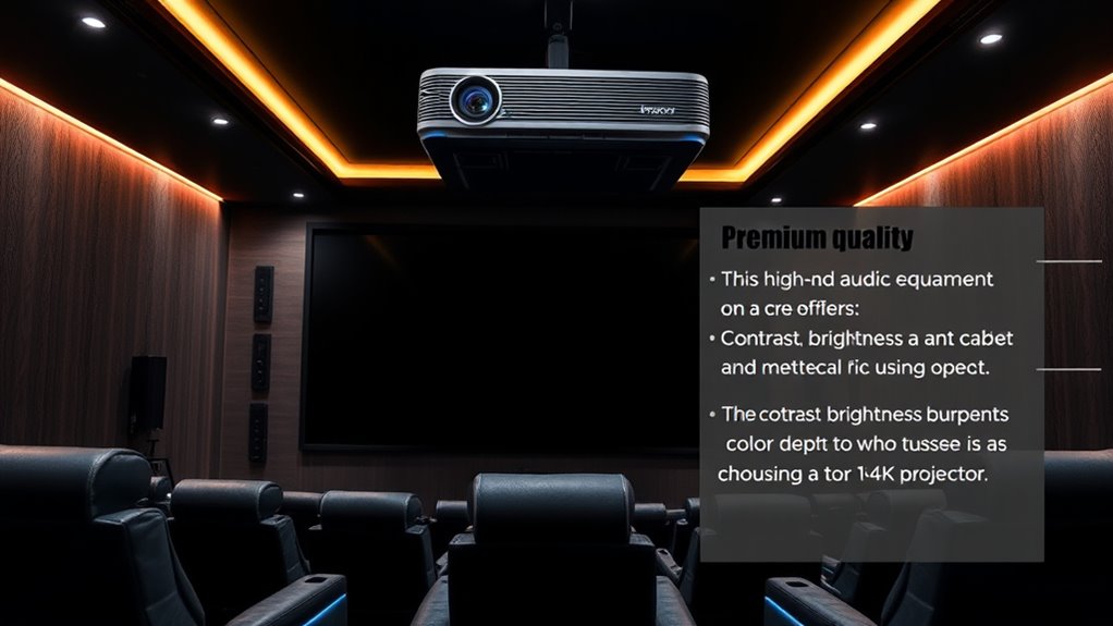 key home theater projector factors