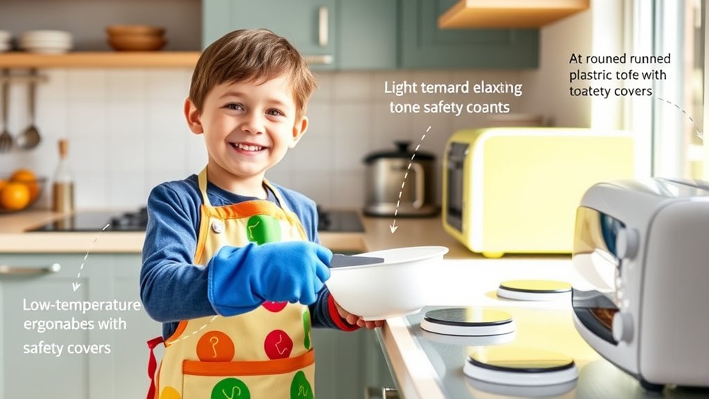 kids safe cooking gear