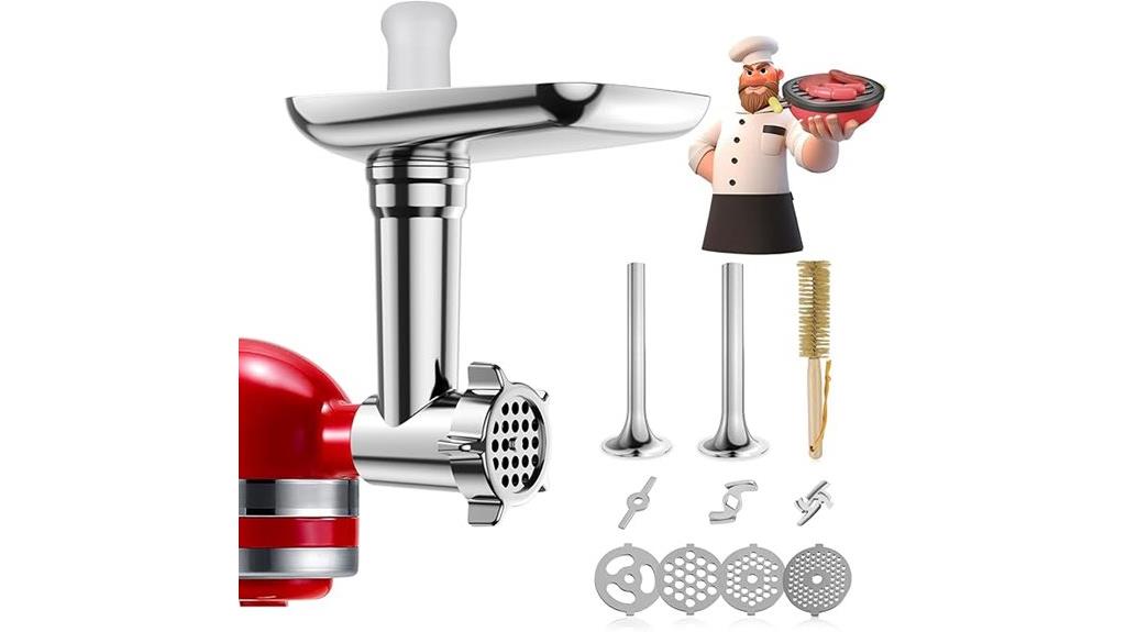 kitchenaid metal grinder attachment