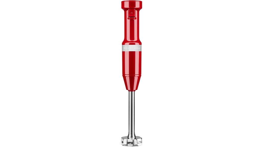 kitchenaid red hand blender