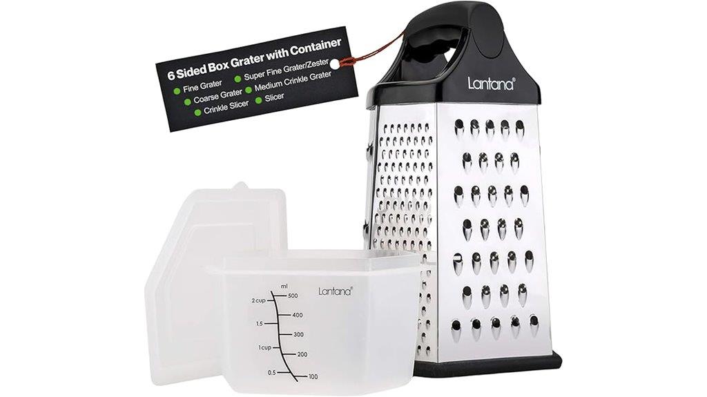 lantana grater with lid