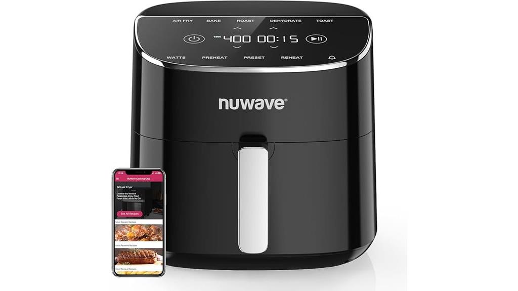 large 8 qt air fryer