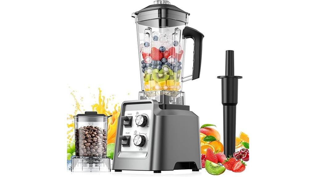 large capacity countertop blender