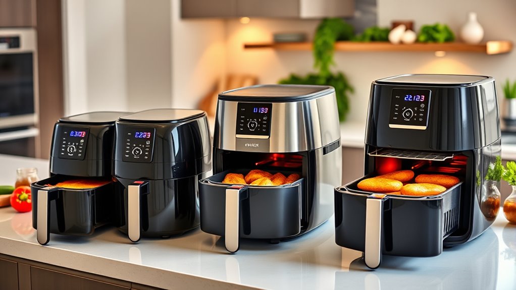 large family air fryers